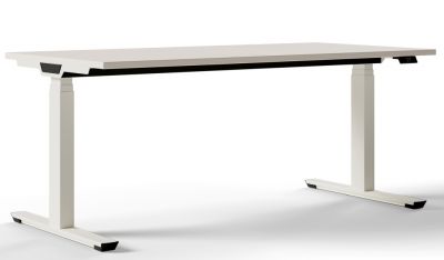 Crew T height-adjustable desk by Palmberg
